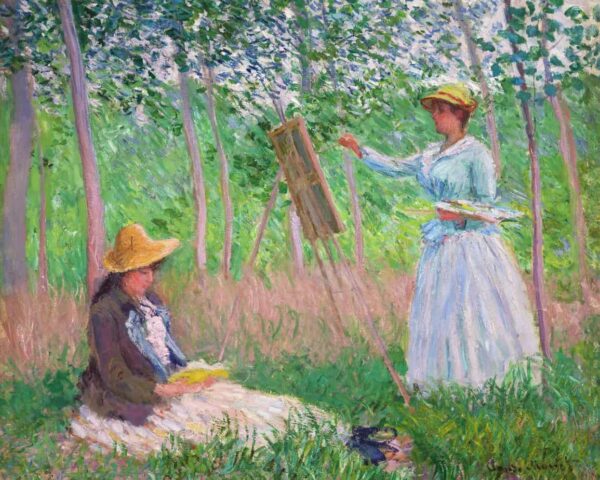 Broderie Diamant Dans les bois de Giverny Monet