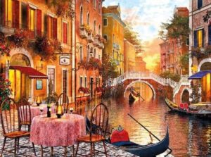 Broderie Diamant Tableau de Venise